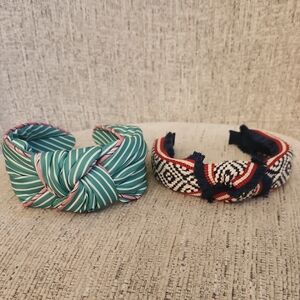 Striped and Patterned Headbands Set Of 2